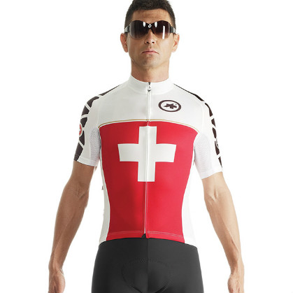 Assos SS.suissefedJersey_evo7 fietsshirt heren 132025799